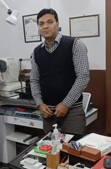 Dr Umesh Kumar Eye and ENT Specialist DO FCLI 13 Years Experience Jamui Bihar